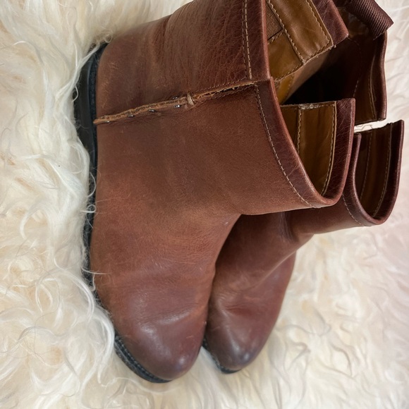 Franco Sarto Brown Boots Size 7.5 - Picture 2 of 3